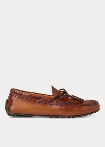 Pánské Mokasíny Ralph Lauren Burnished Calf Harold - 79046-JAIZ